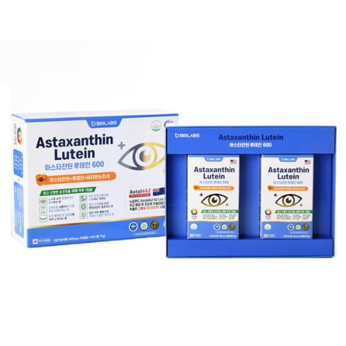 [바이오랩스] 아스타잔틴 루테인 600 60캡슐*2EA (4개월분)